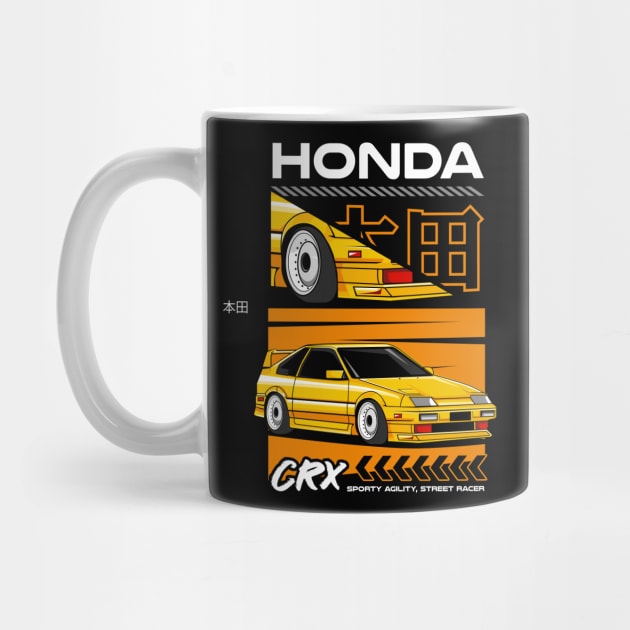 Classic Honda CRX by Harrisaputra